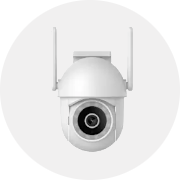 Detetores de presença e câmaras de vigilância