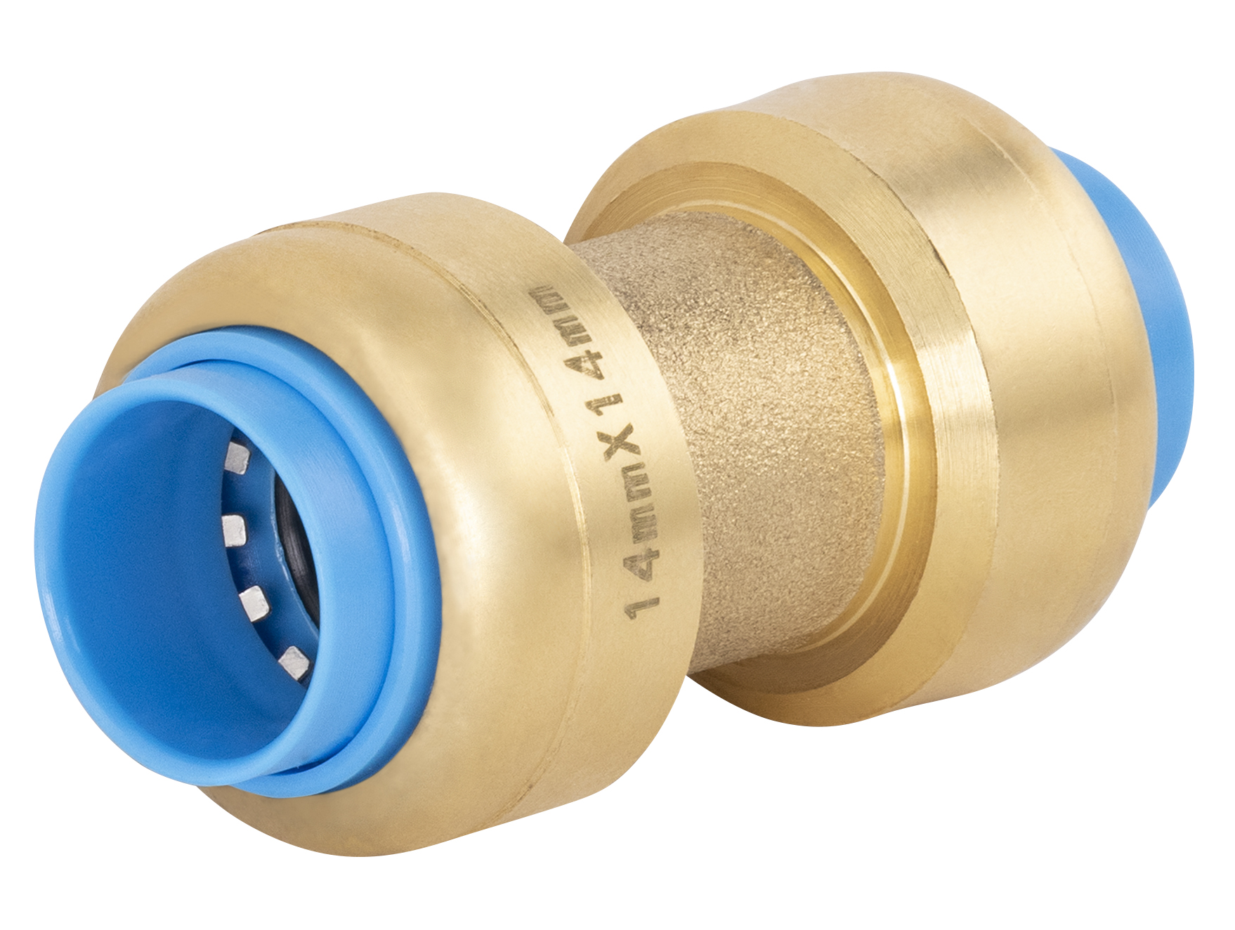 Conector automático universal de junção igual ø14 tout push