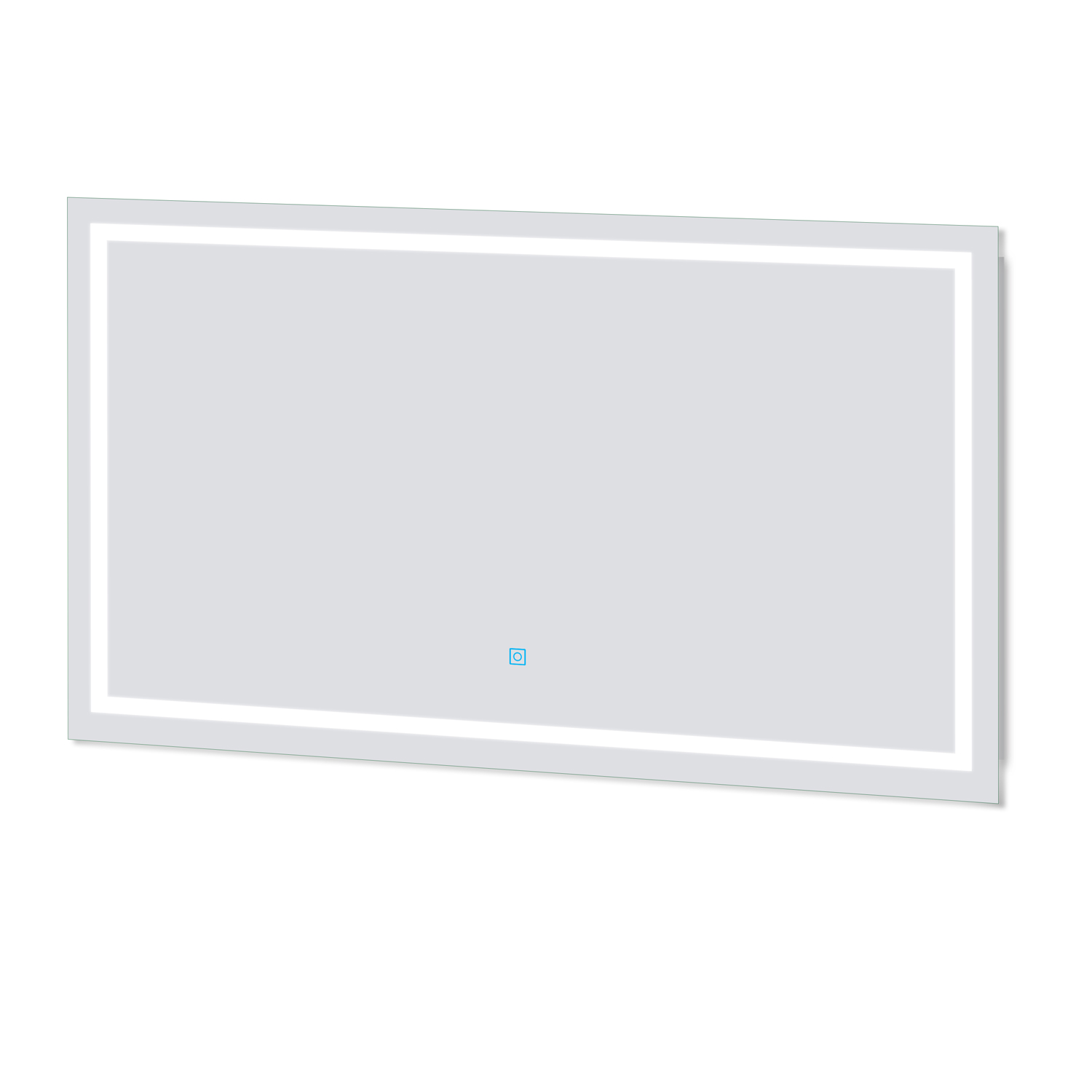 Espelho de casa de banho LED 120×70cm+anti-embaciamento