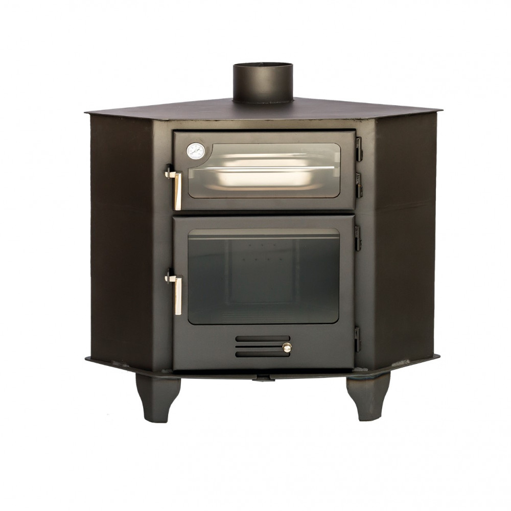 Joima - salamandra a lenha com forno modelo azuer rincon 8 kw