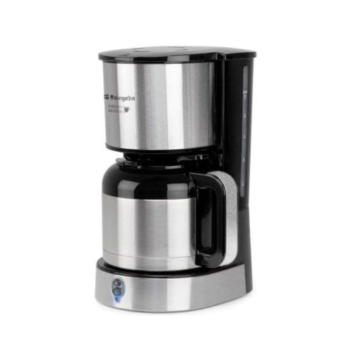 Cafeteira de filtro orbegozo cg 5020 12 xícaras jarro térmico aço inoxidáve