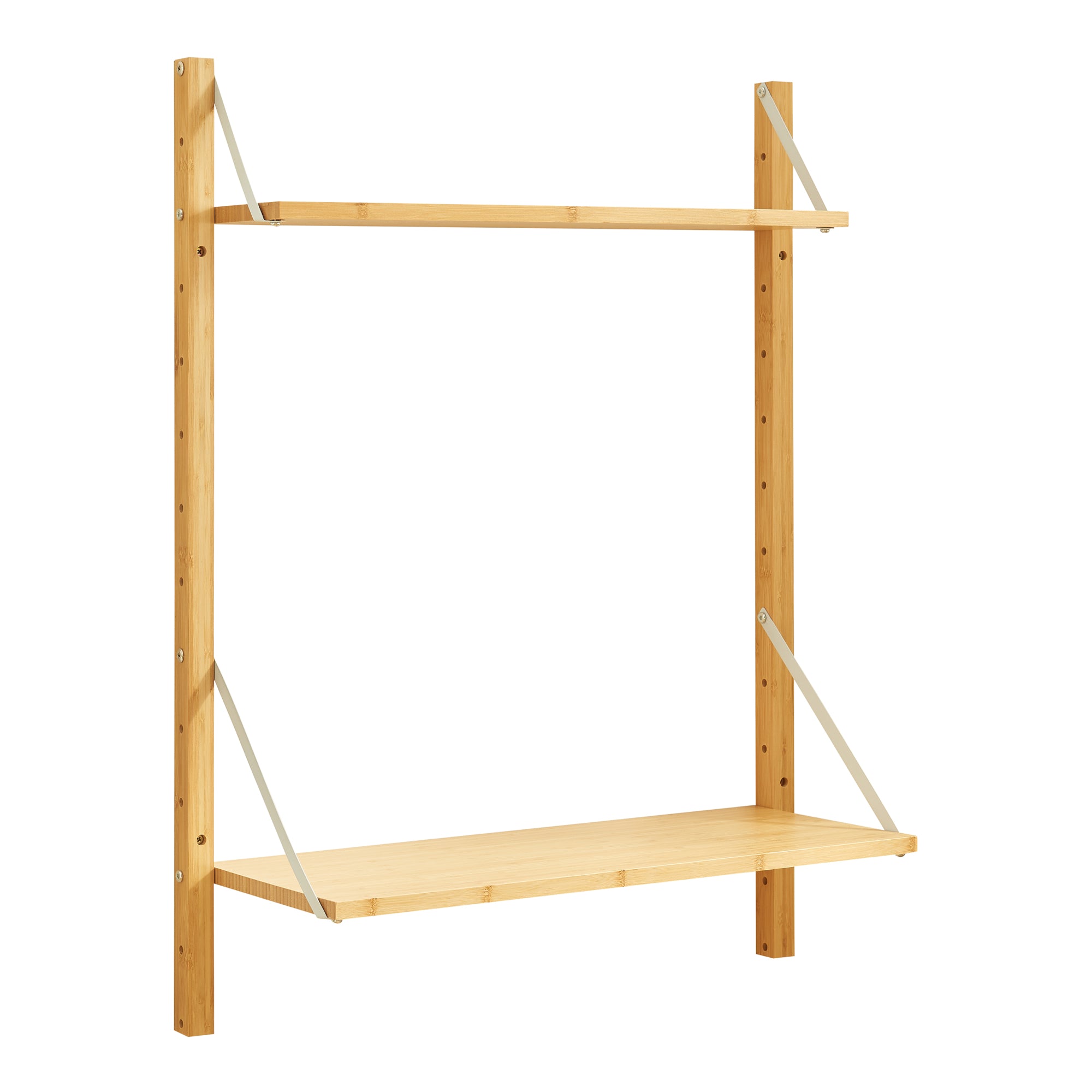 Prateleira de parede - helloshop26 - prateleira de design - 2 prateleiras -