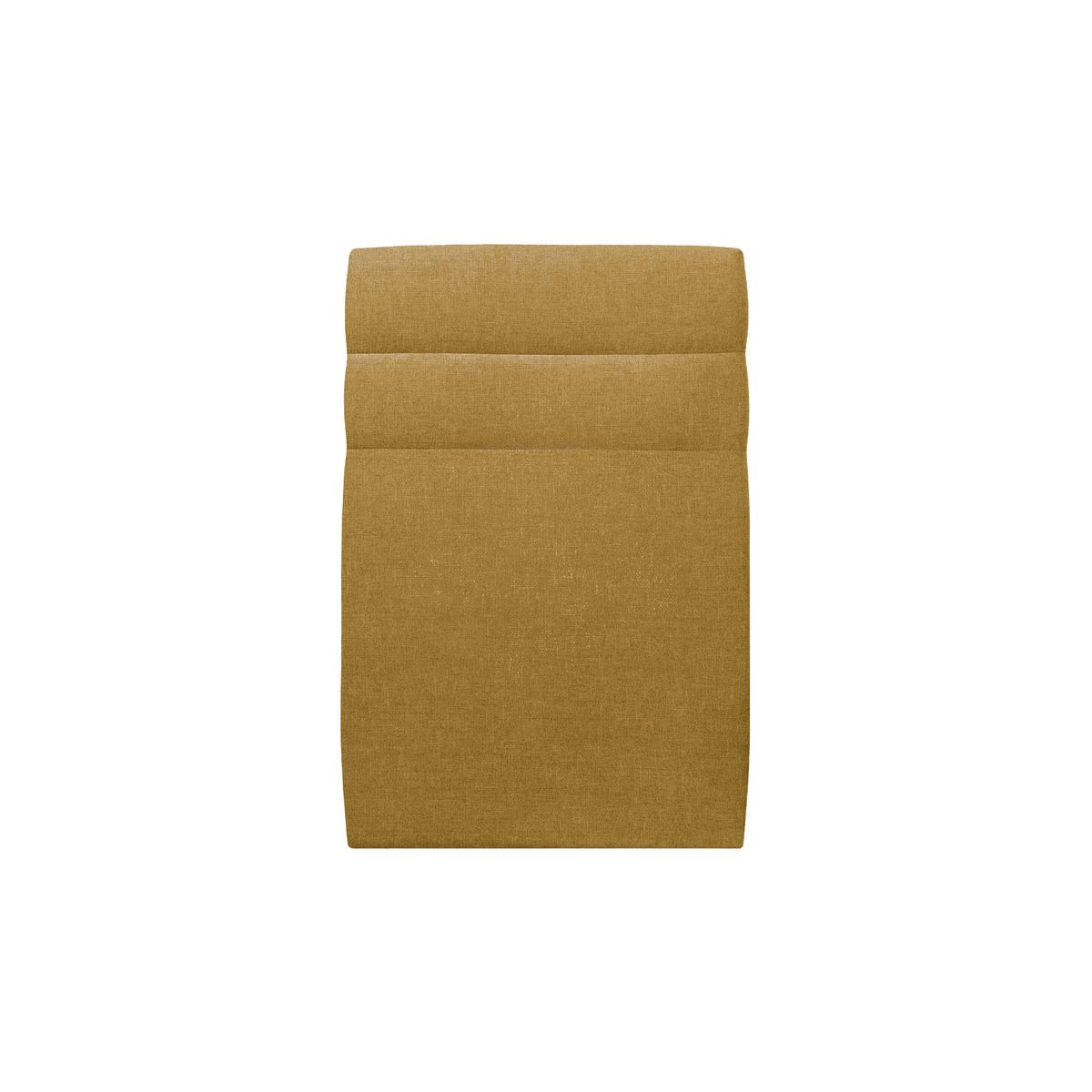 Cabeceira 90 cm lignes - tecido tela fosca amarelo - amarelo