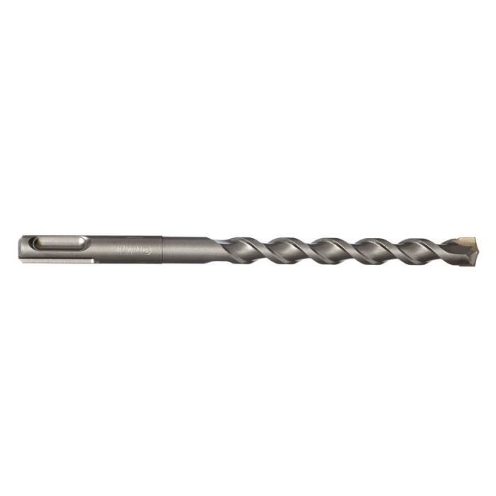 Broca para martillo sds-plus 2 puntas doble canal largo 160mm broca 5mm