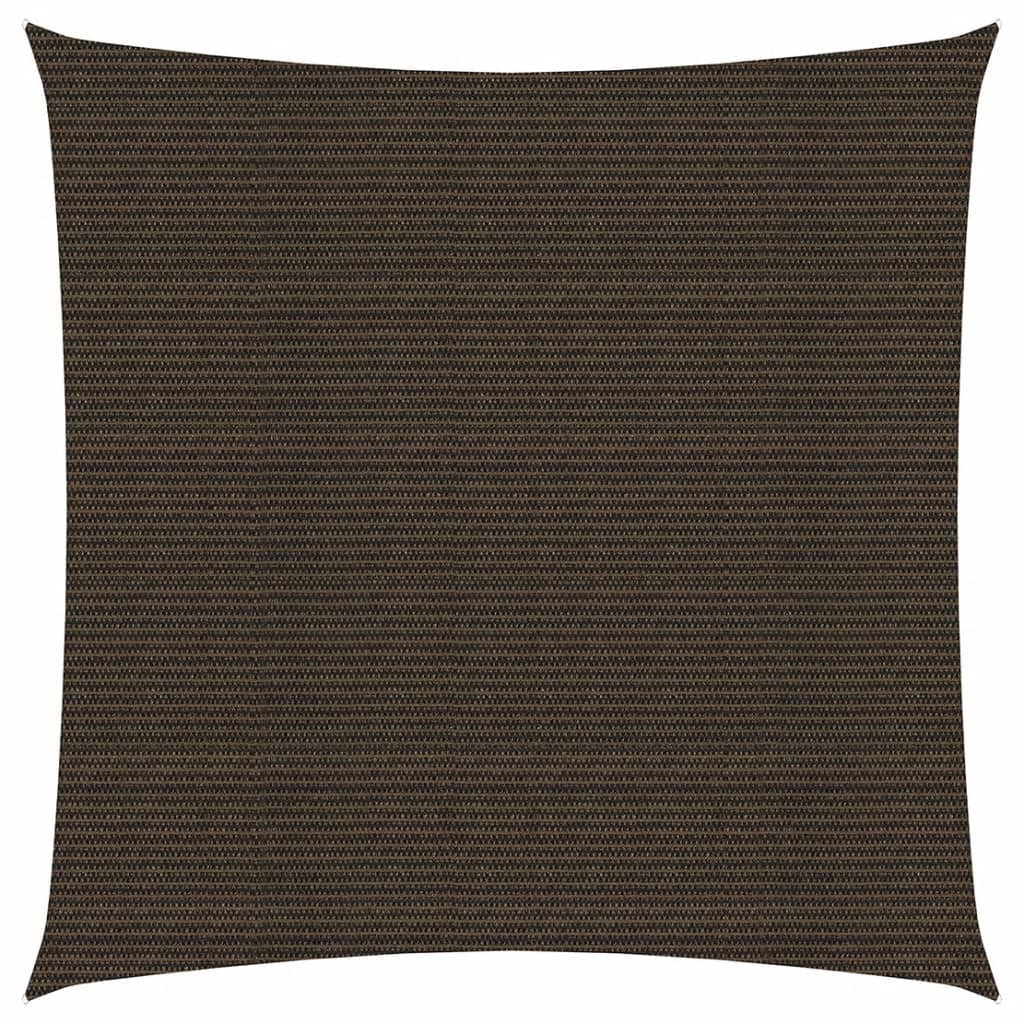 Vela de sombra 160 g/m² marrón 7 x 7