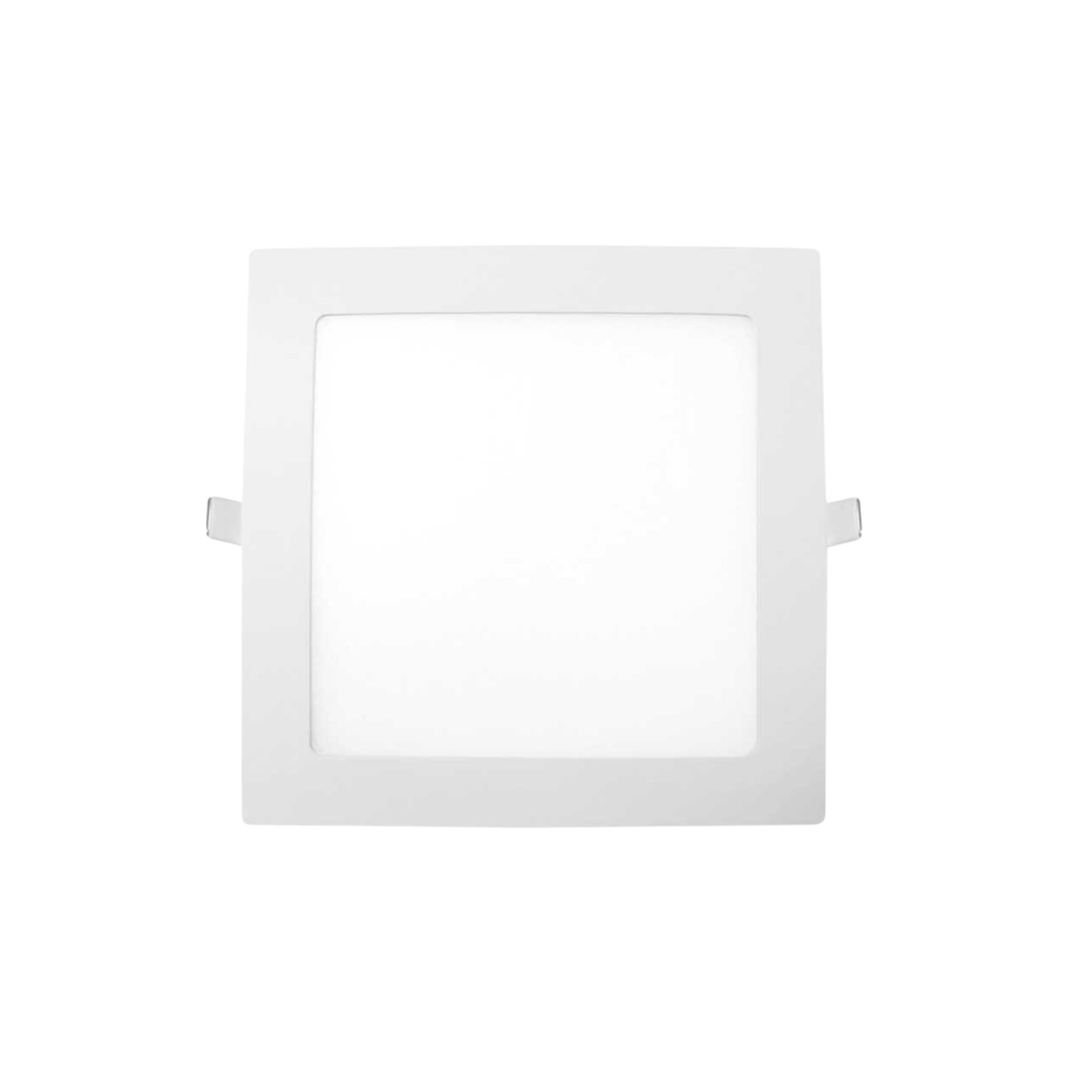 Downlight LED embutir quadrado 18w 1800lm 4000k branco secom