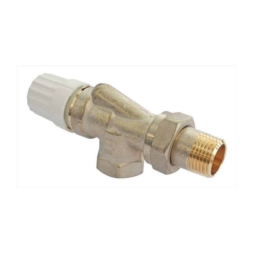 Corpo termostático em ângulo inverso - danfoss - ra-in - kv ajustável - 1/2