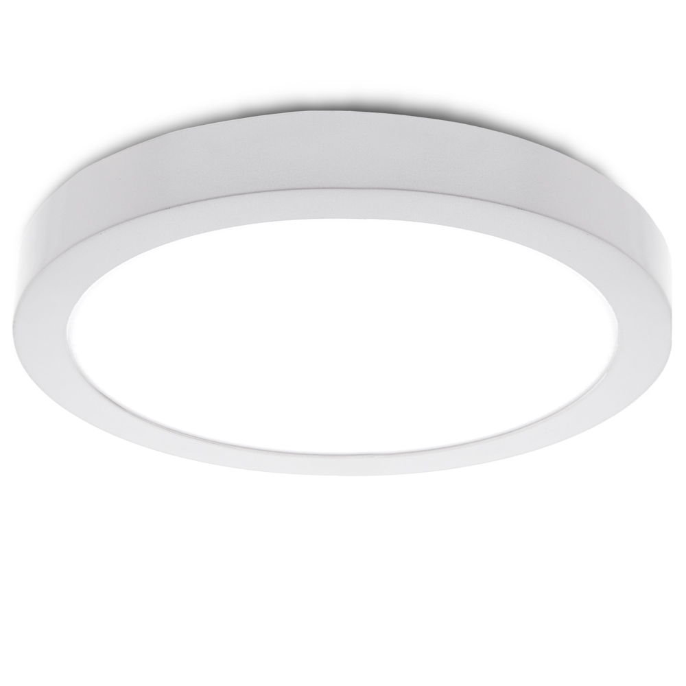 Luminária de teto LED 24w 2400lm 6000ºk circular 40.000h [ho-plaf-c-24w-cw]