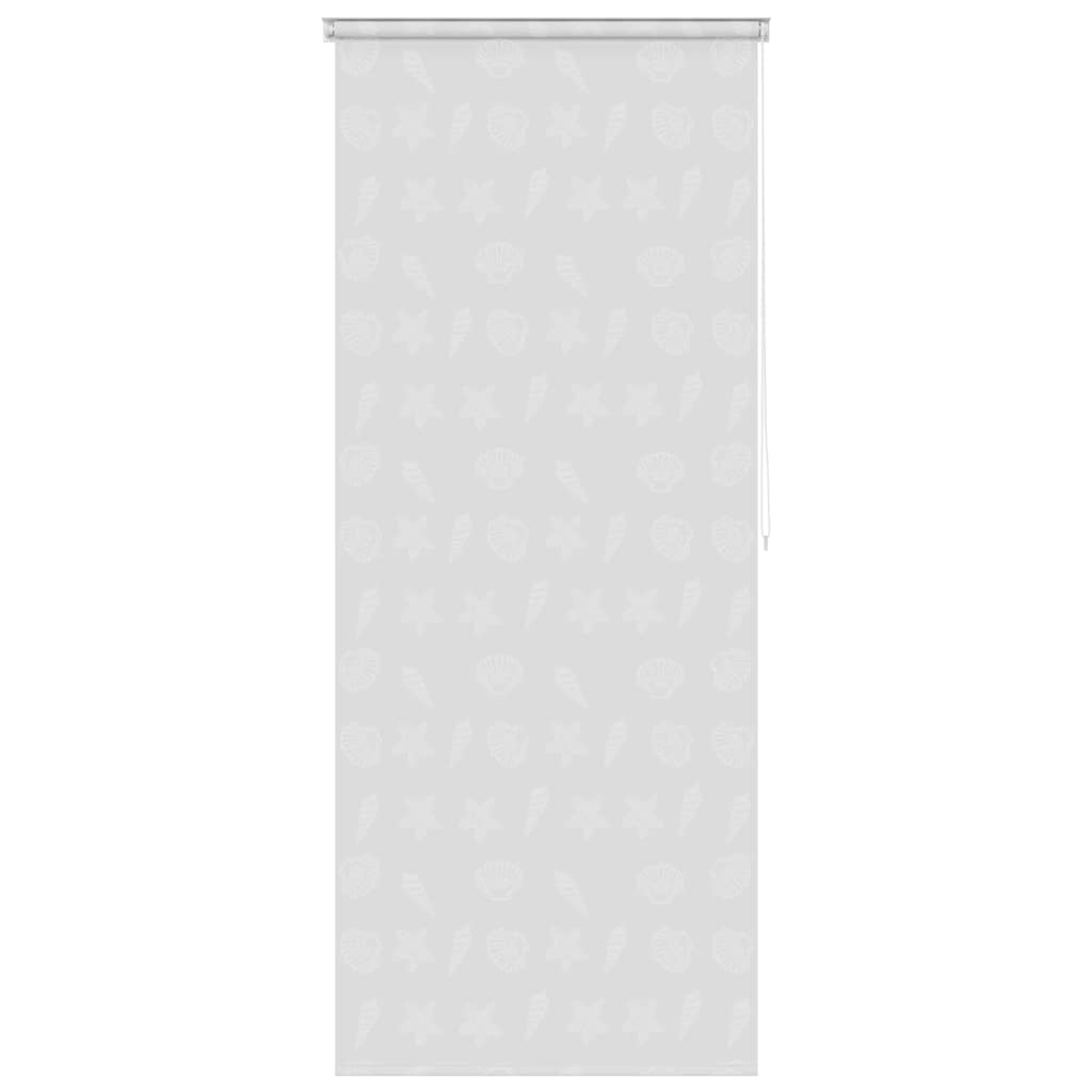 vidaXL estore de rolo para o duche 120x240 cm estrelas-do-mar