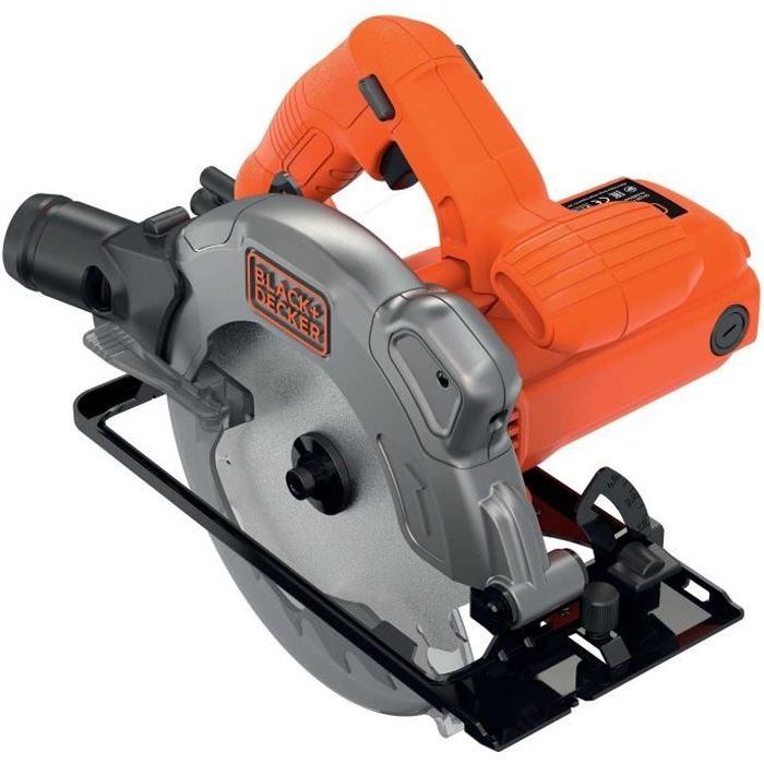 Serra circular com fio - black+decker - cs1250l-qs - 1250w - profundidade d