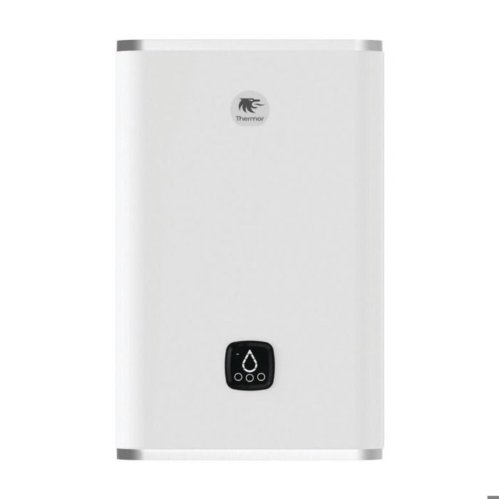 Aquecedor de água plano conectado - 65 l - branco - 109x31 cm