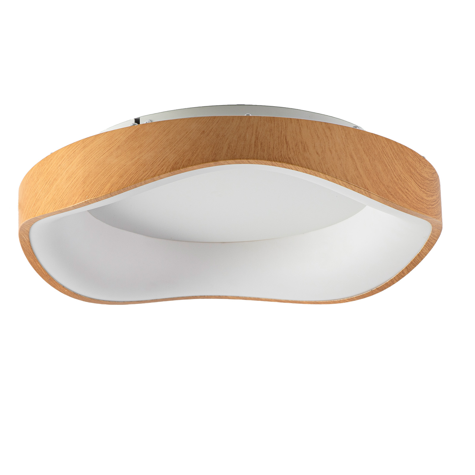 Plafon LED arina ø40cm 36w, metal estilo nórdico, luz 3000/4000/6000k