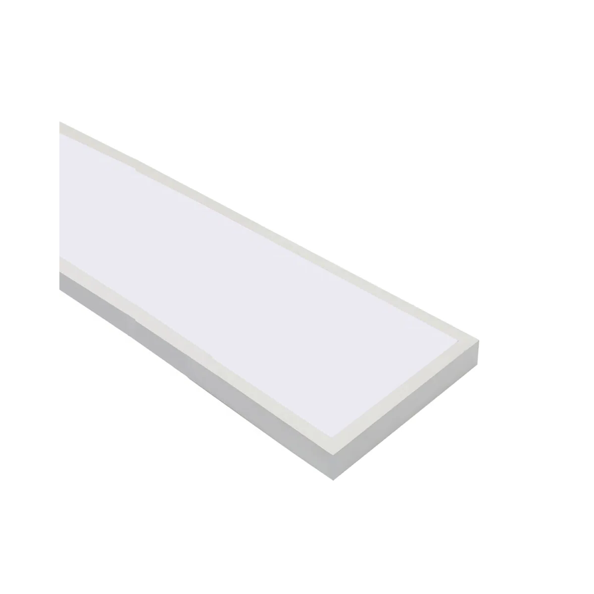 Painel LED de superfície retroiluminado 120x30 cm, 60w 5000lm, branco 6000k