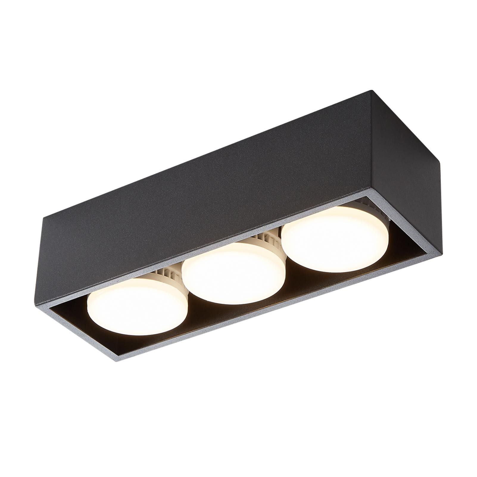 Nettlfe luminária de teto LED preto 30x10