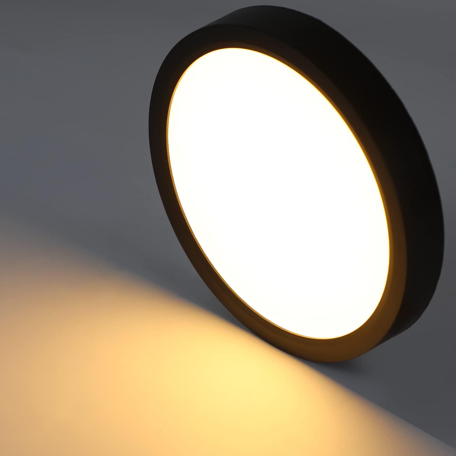 Nettlife LED luz de teto plana lâmpada de quarto ø22cm lâmpada de casa de