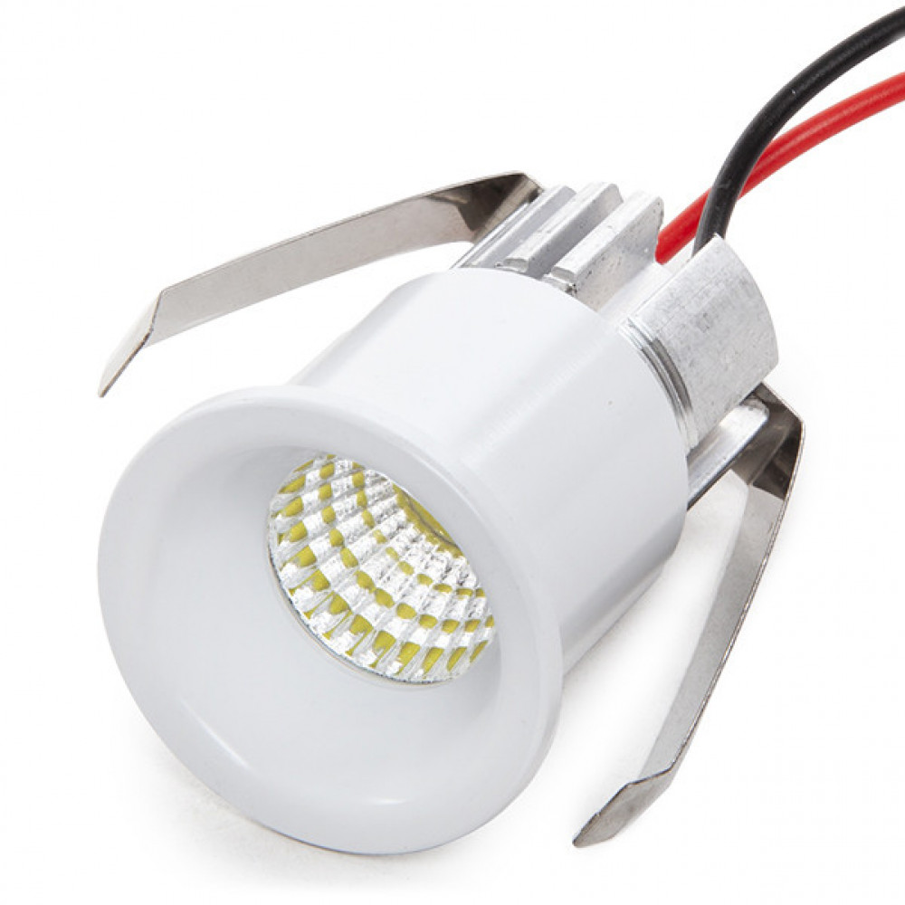 Luz embutida LED 2w 180lm 6000ºk "angela" circular ø36mm 40.000h