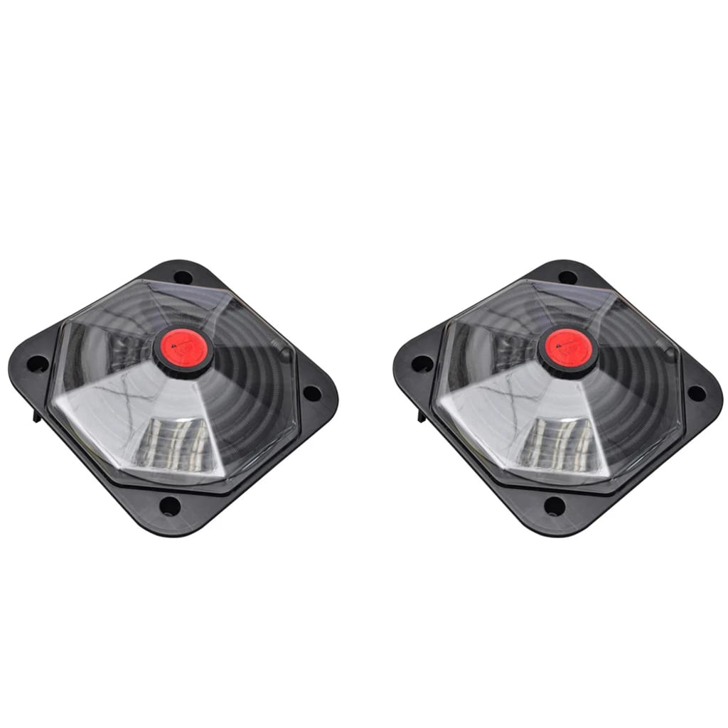 Conjunto de 2 aquecedores solares de piscina 735w