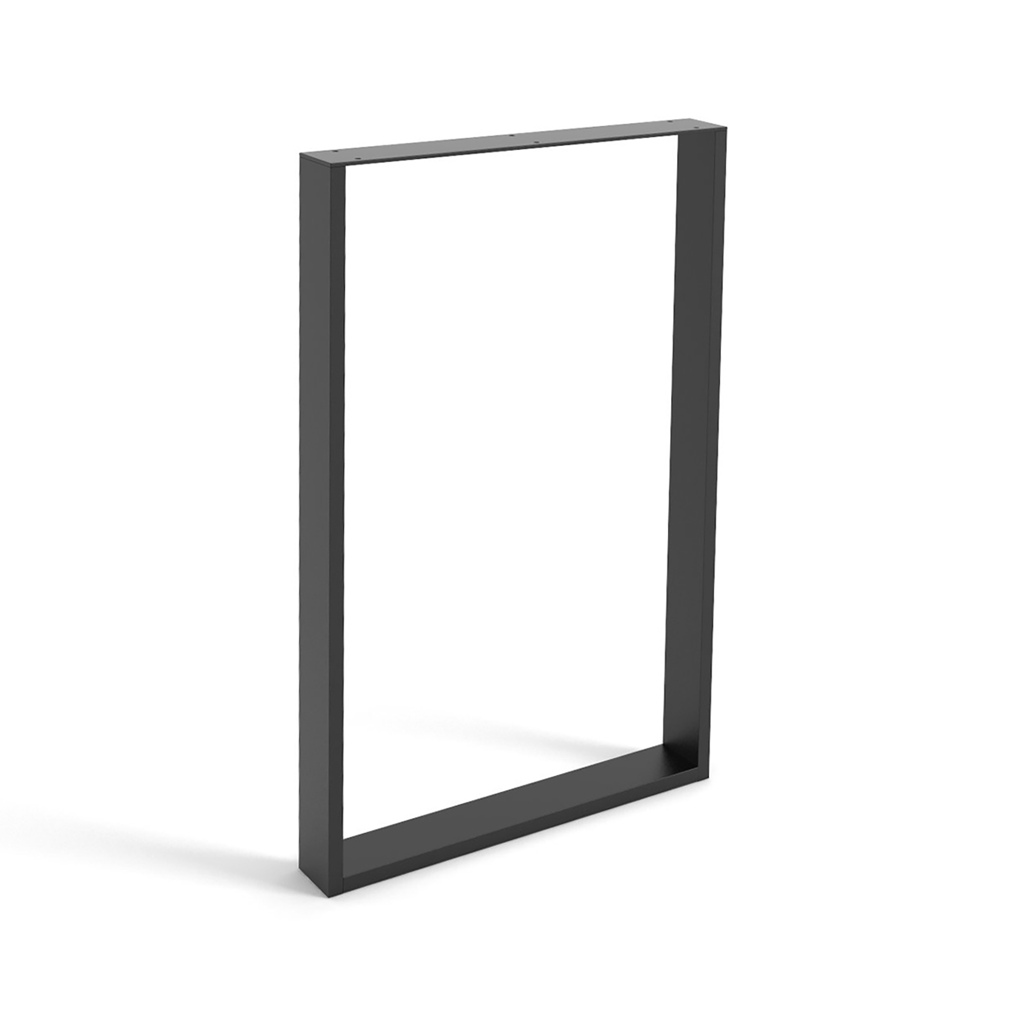 Pé para móvel quadrada de metal - estilo industrial - instalação com