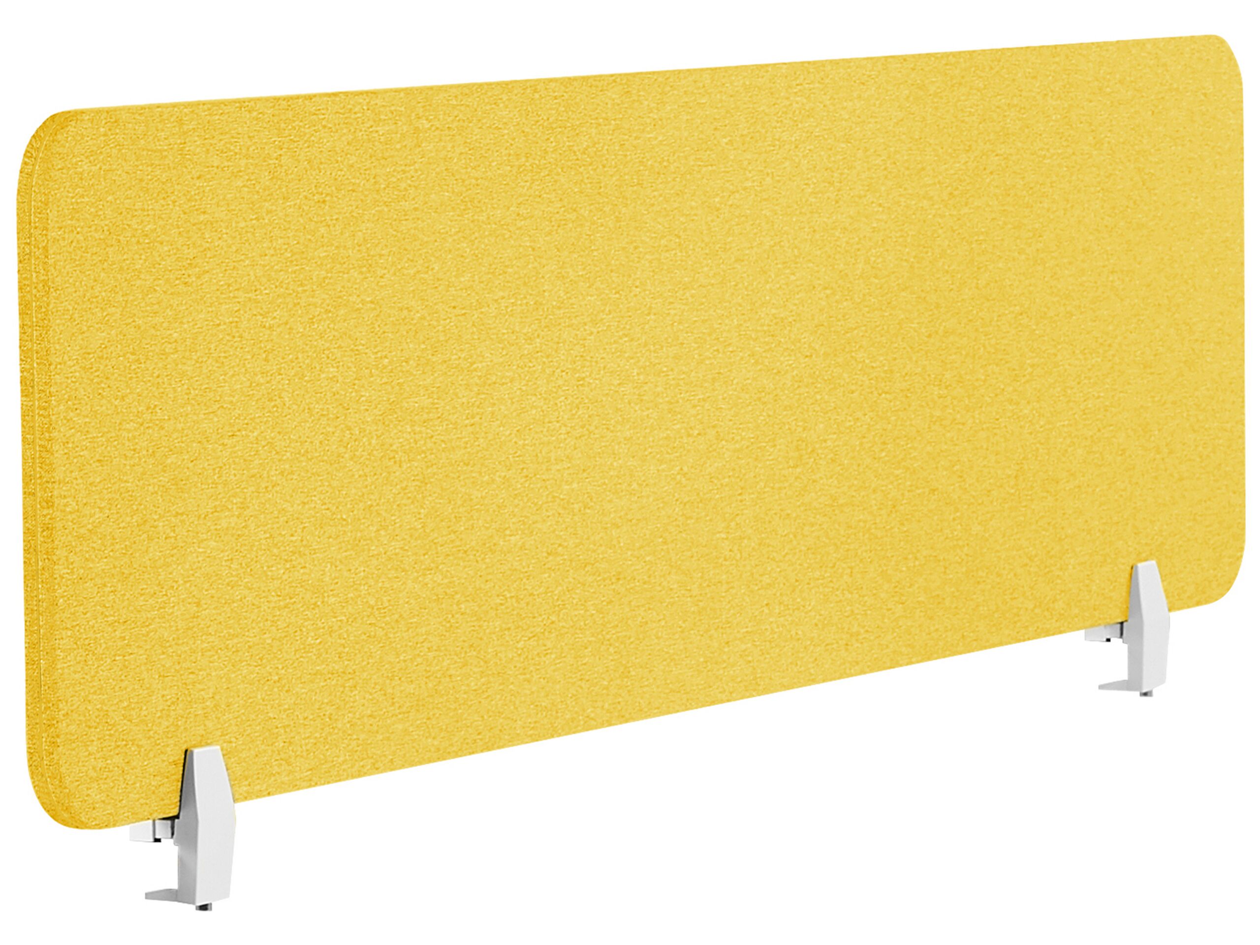 Divisória de secretária wally amarelo