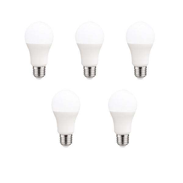 Pack 5 lâmpadas a2bc LED a60 10w E27 luz 3000k
