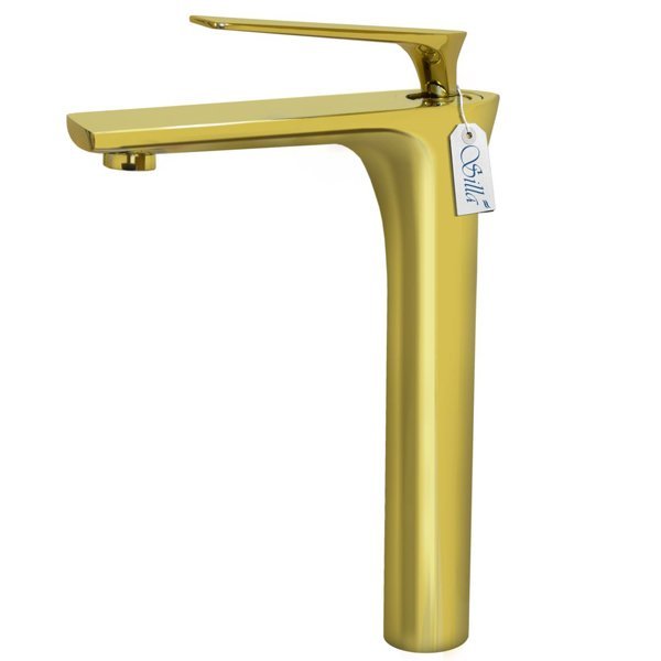 Torneira de lavatório, dourado