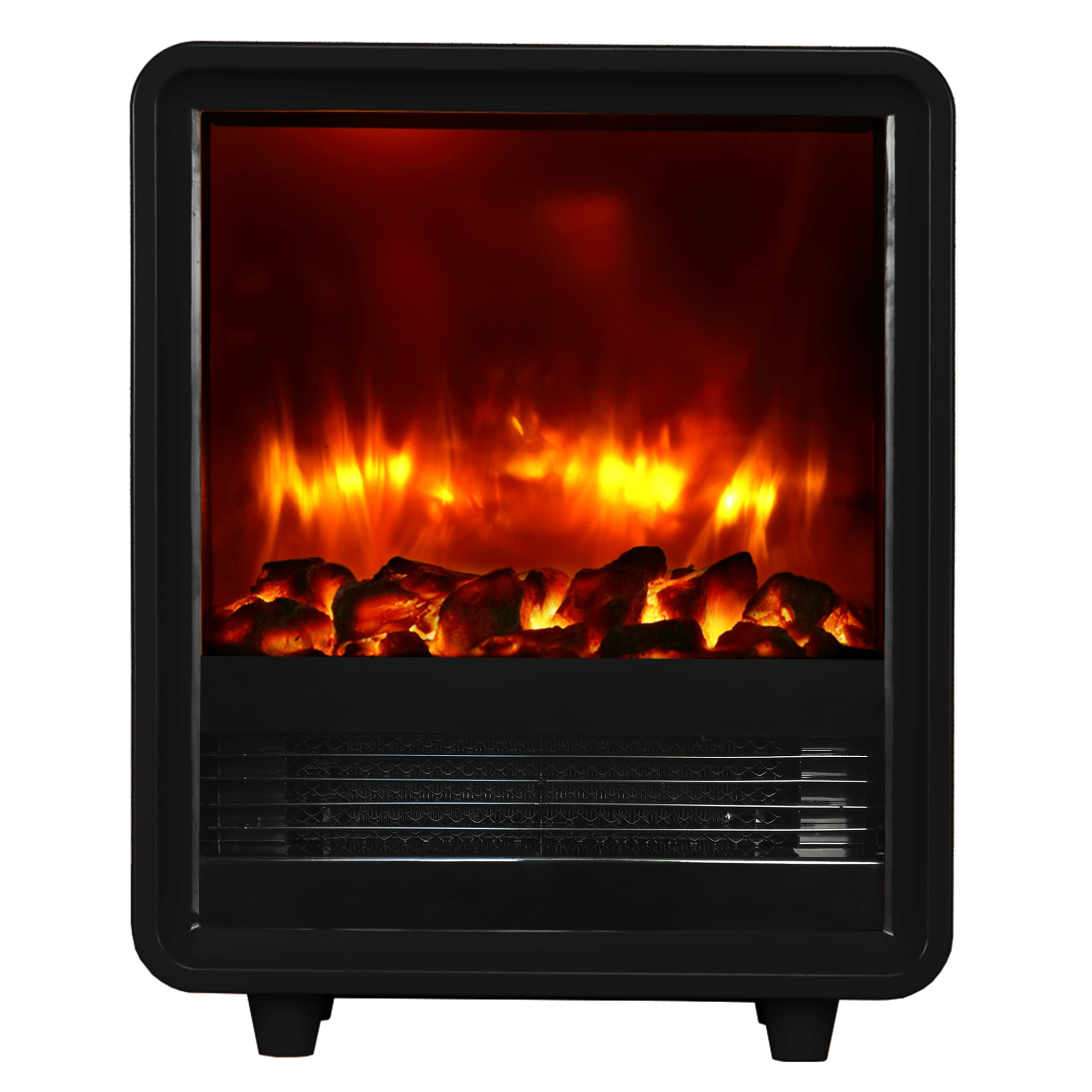 Lareira elétrica BALDERIA George - aquecedor elétrico, 2000 w - preto