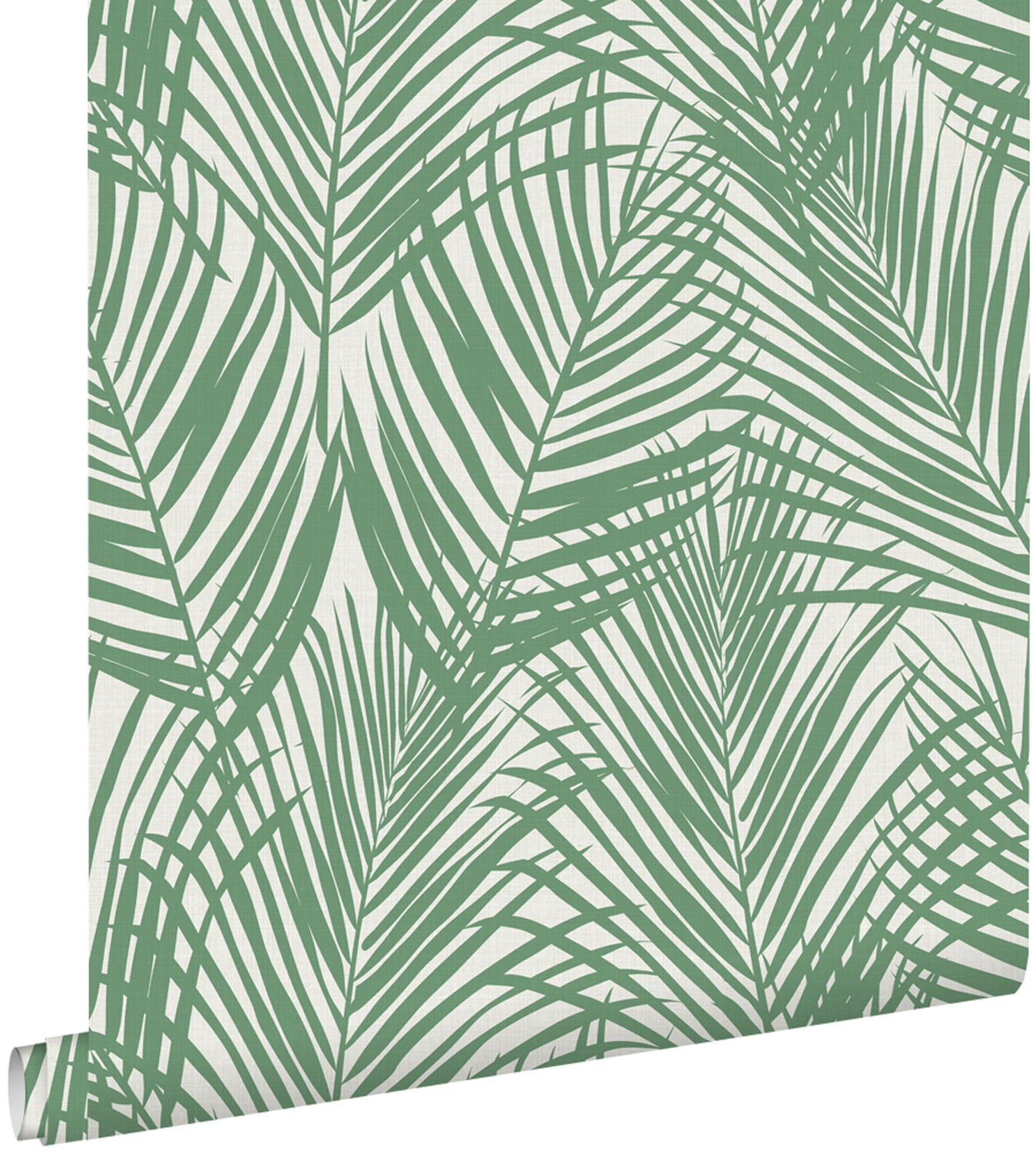 Estahome papel de parede folhas de palmeira verde jade 53 cm x 10.05 m
