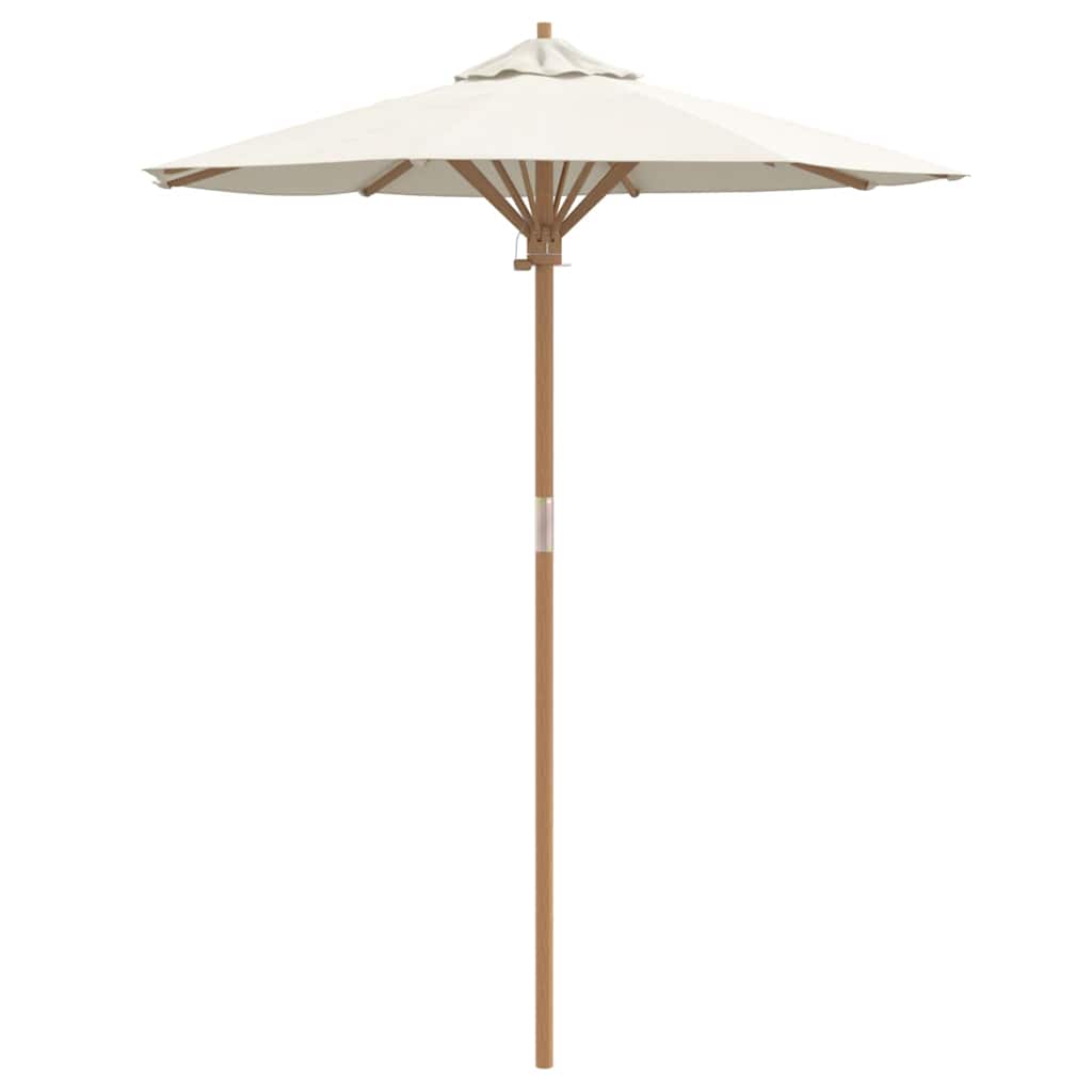 Helloshop26 - guarda-sol de jardim redondo - bambu e poliéster - 180 cm