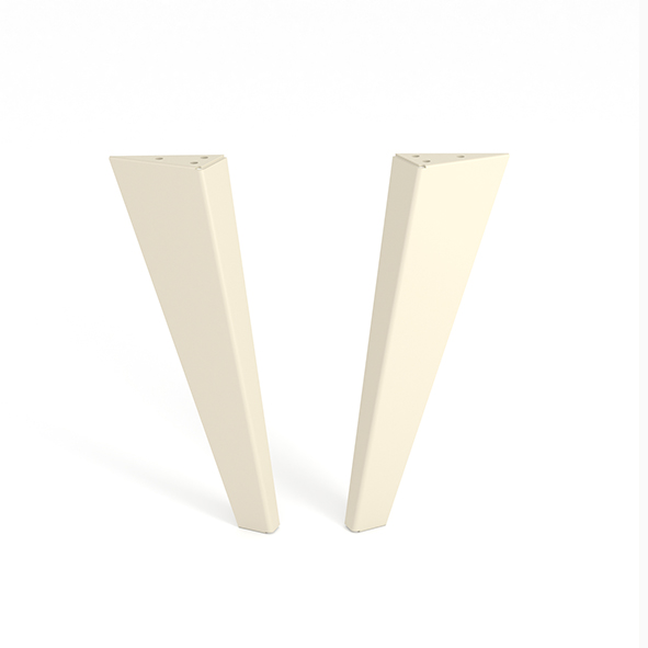 Rei | pé de metal 995 para mesa de centro ou armário | altura 30 cm | 90 x