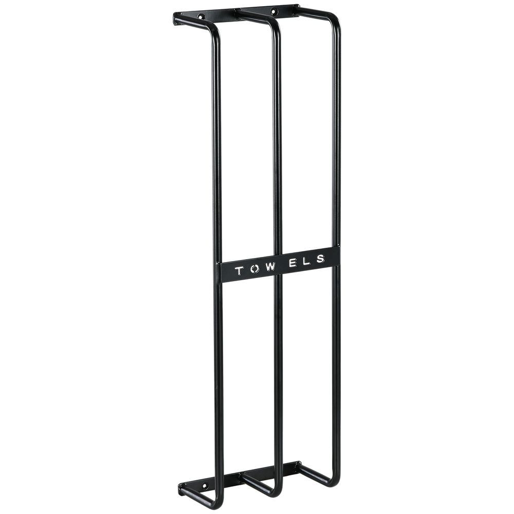 Toalheiro casa de banho 21x12x74 cm metal Homcom, casa - casa de banho