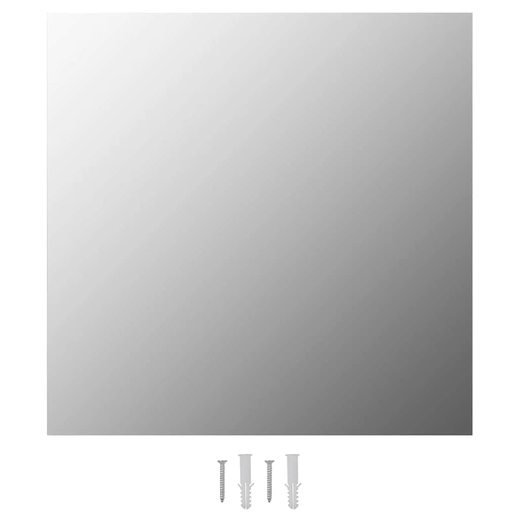 vidaXL espejo de pared cuadrado vidrio 40x40 cm