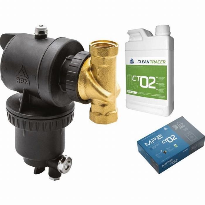 Pacote de filtros magnéticos rbm mp2 + clean tracer ct02 - 39820600