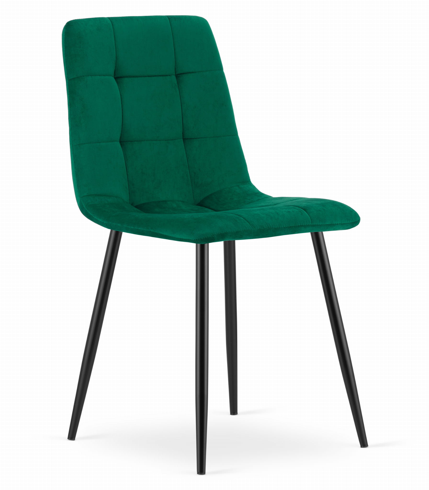 Valora cadeira pyra veludo verde escuro moderna