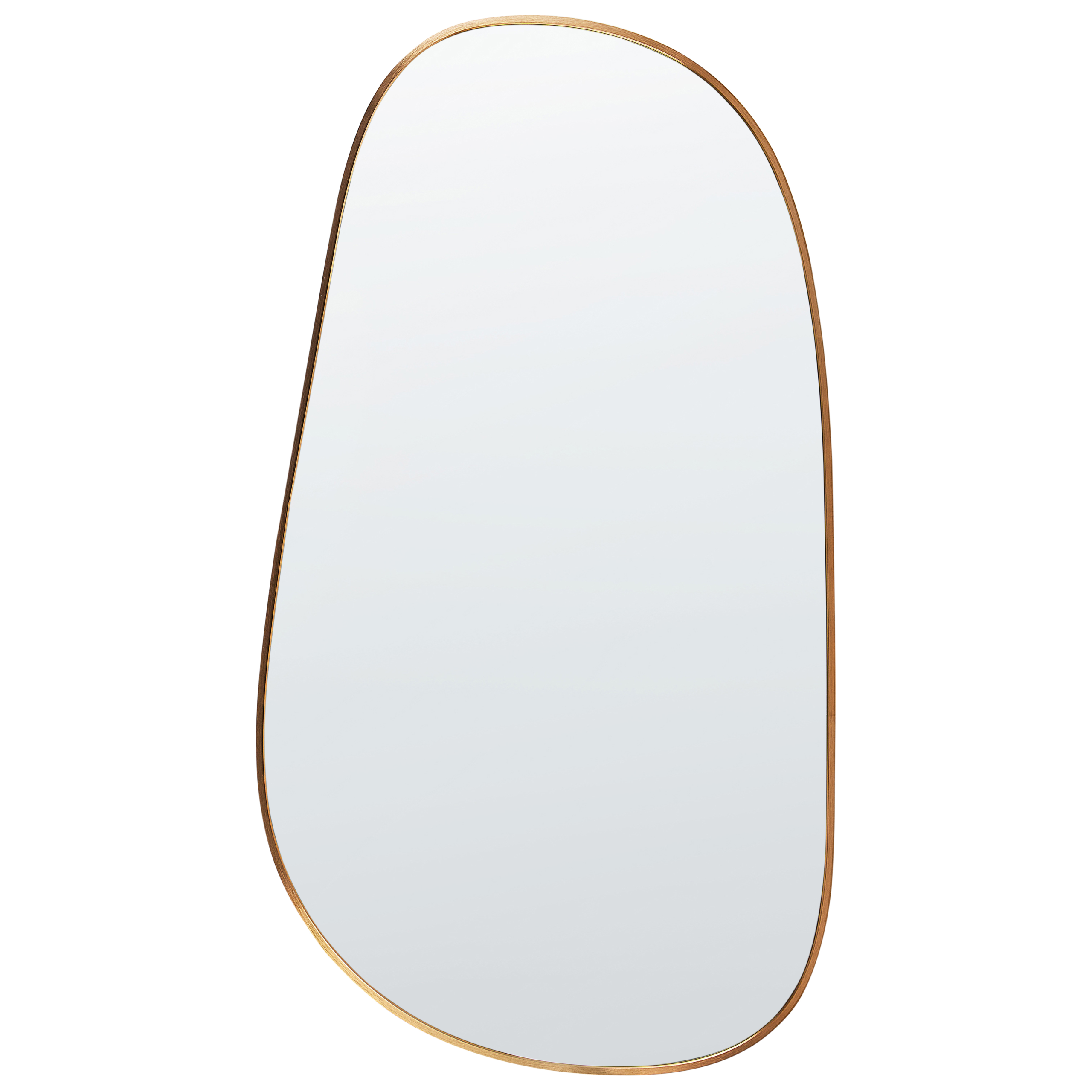 Espelho vernais 60 cm 110 cm metal dourado