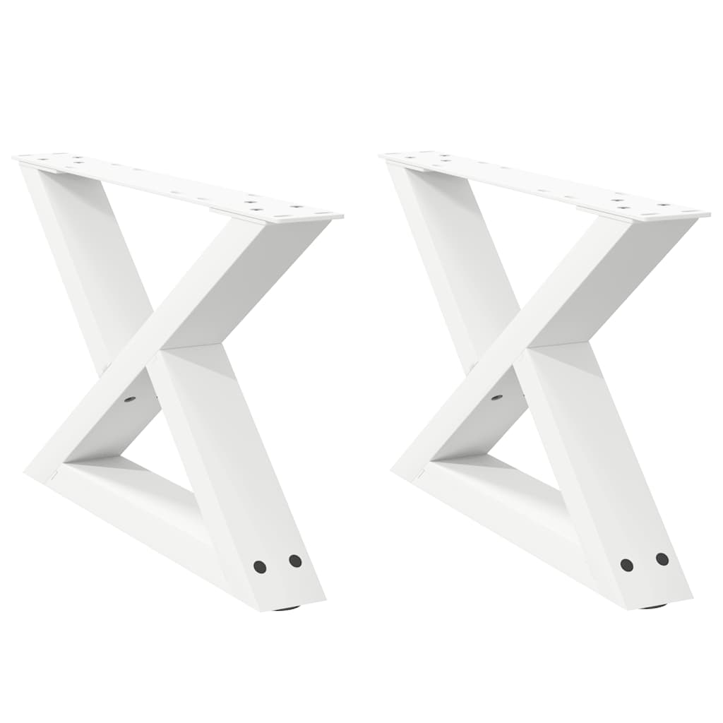 Pés de mesa de centro - helloshop26 - conjunto de 2 - aço termolacado - pat