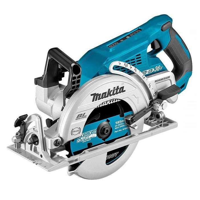Serra circular 36v (2x18v) lxt ø185mm - Makita - sem bateria, nem carregado
