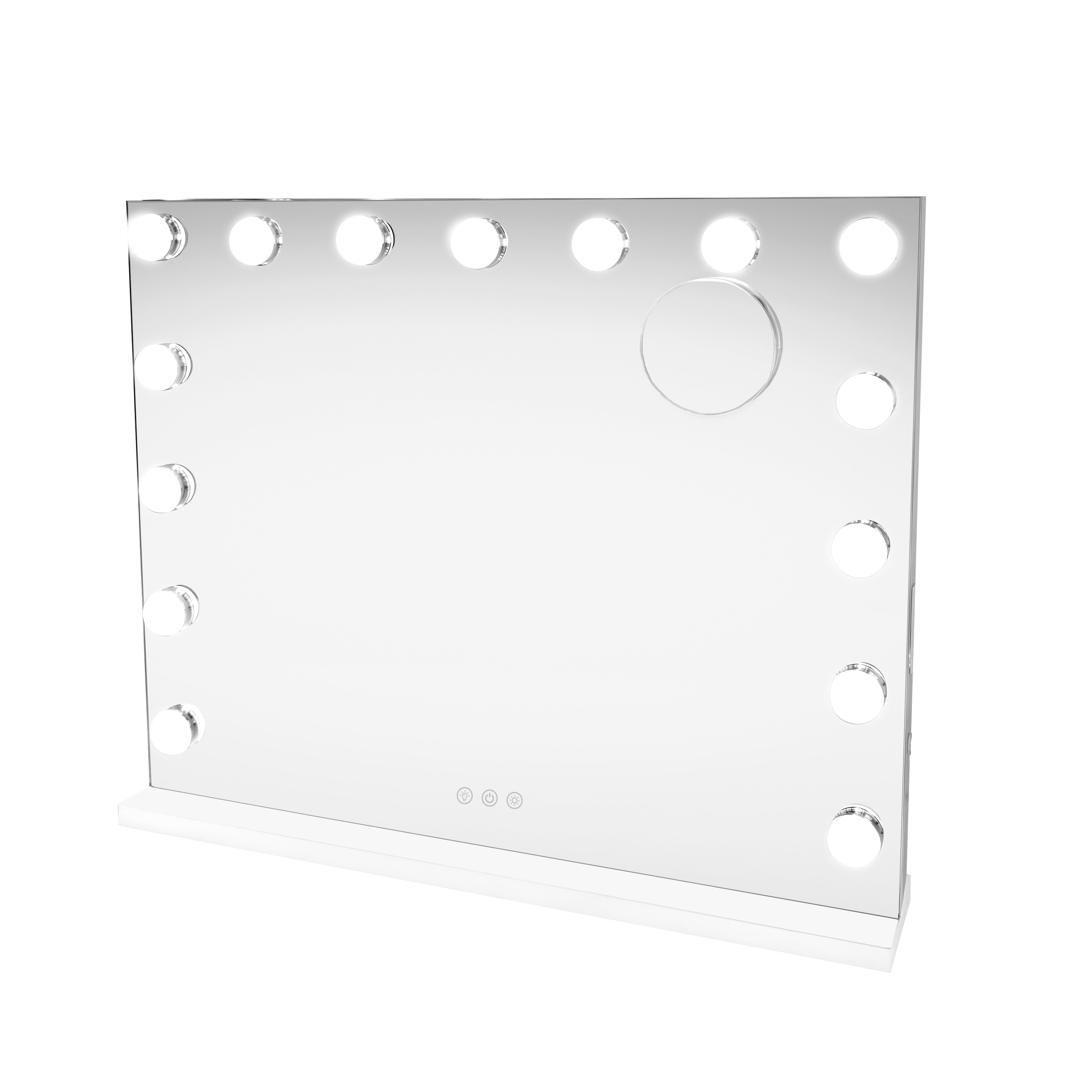 Espelho LED com bluetooth - 58 x 46 cm