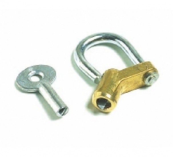 Chave triangular para cadeado - outifrance - modelo desconhecido - chave tr