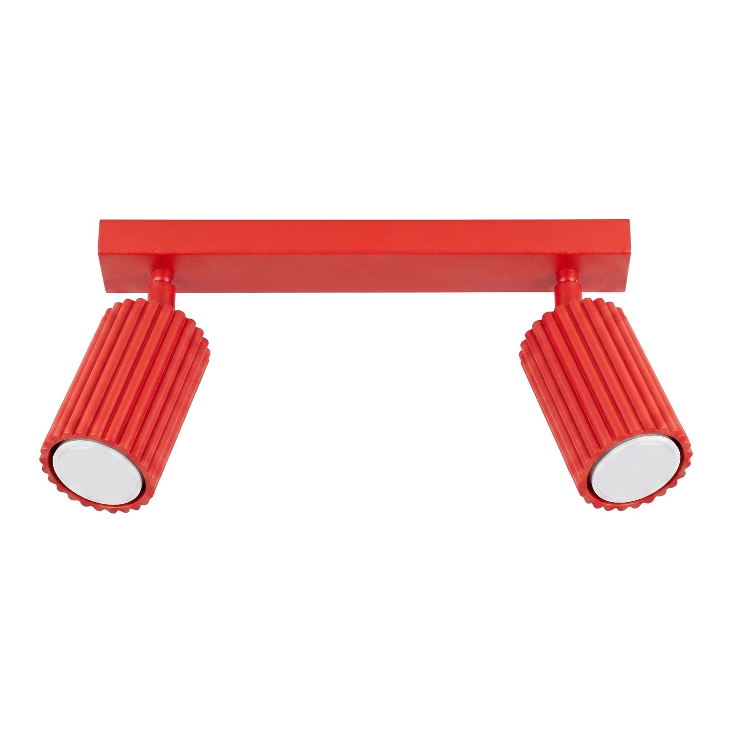 Plafons karbon 1 vermelho alumínio 30x16.5x6.5cm