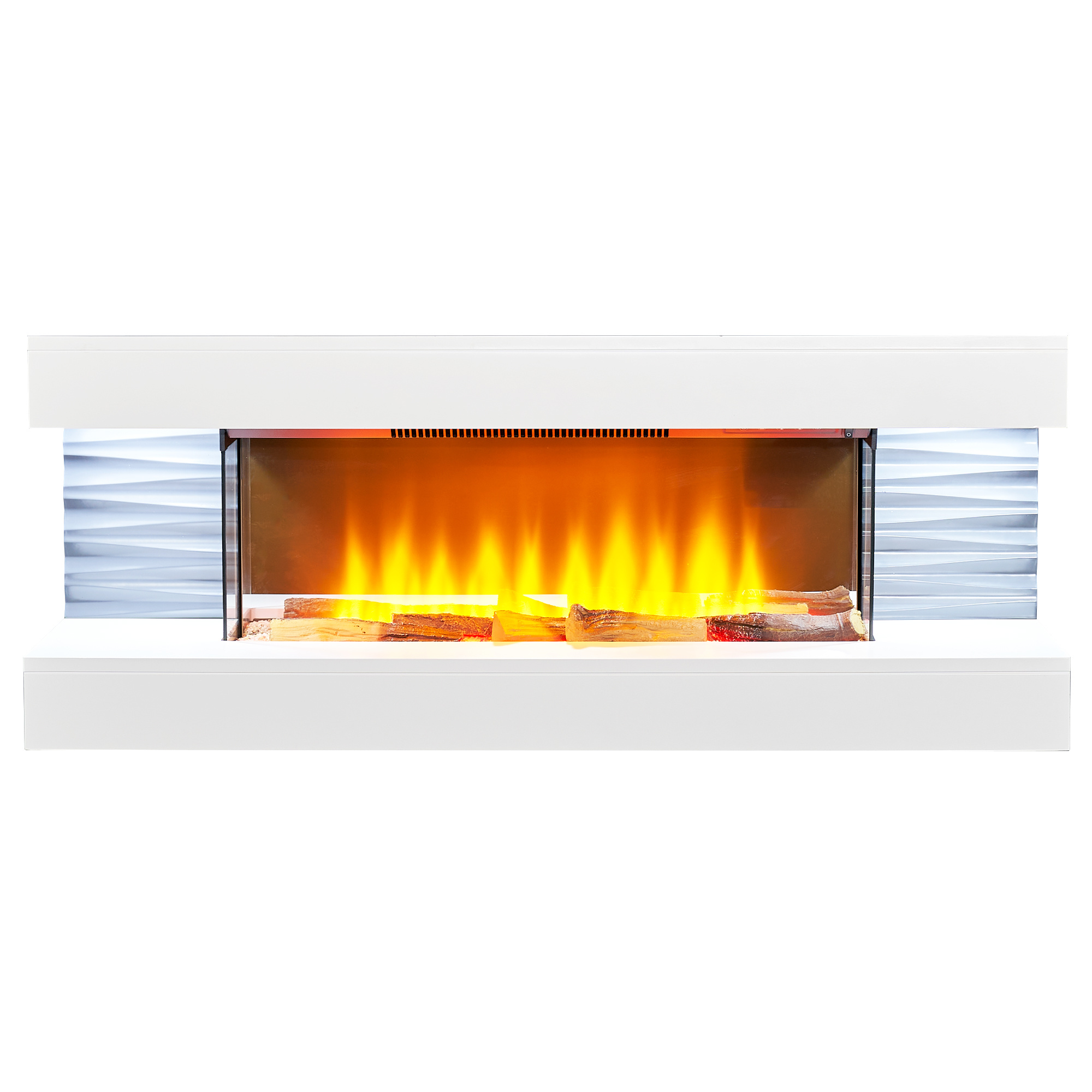 Sureflame WM-9332 Lareira elétrica com comando à distância em branco