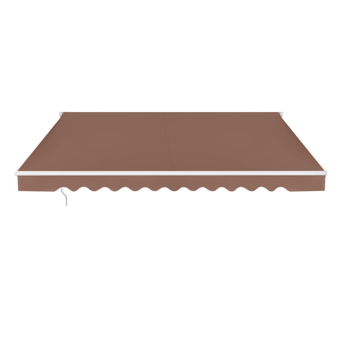 Toldo retráctil 300 x 250 cm ángulo de sombra