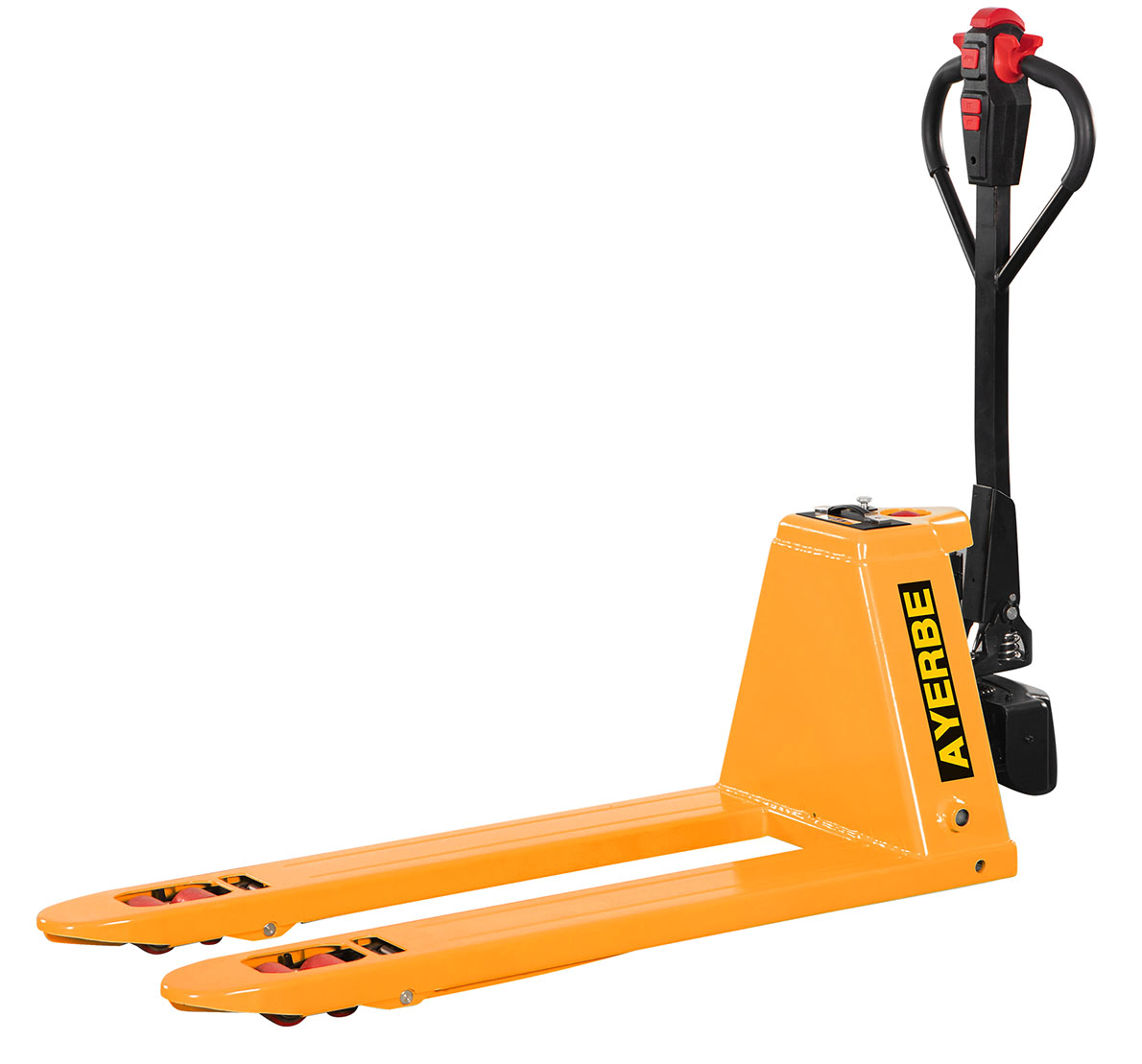 Transpalete elétrica 2000kg rodas pu 48v bateria 10ah pisos epóxi ce