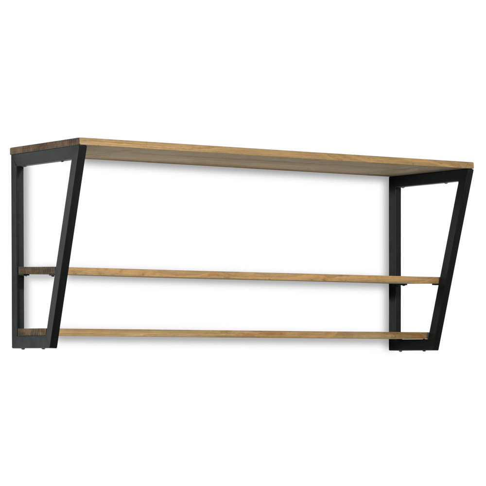 Estante descendente 100x35x47 preto