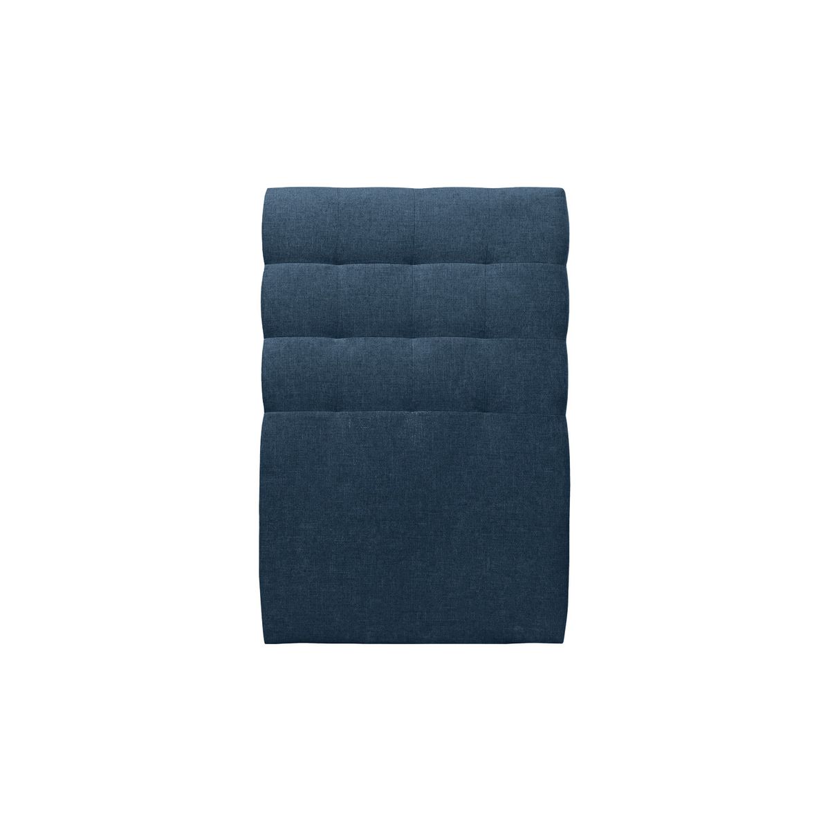Cabeceira estofada de 90 cm - tecido tela fosca bleu ocean - azul oceânico