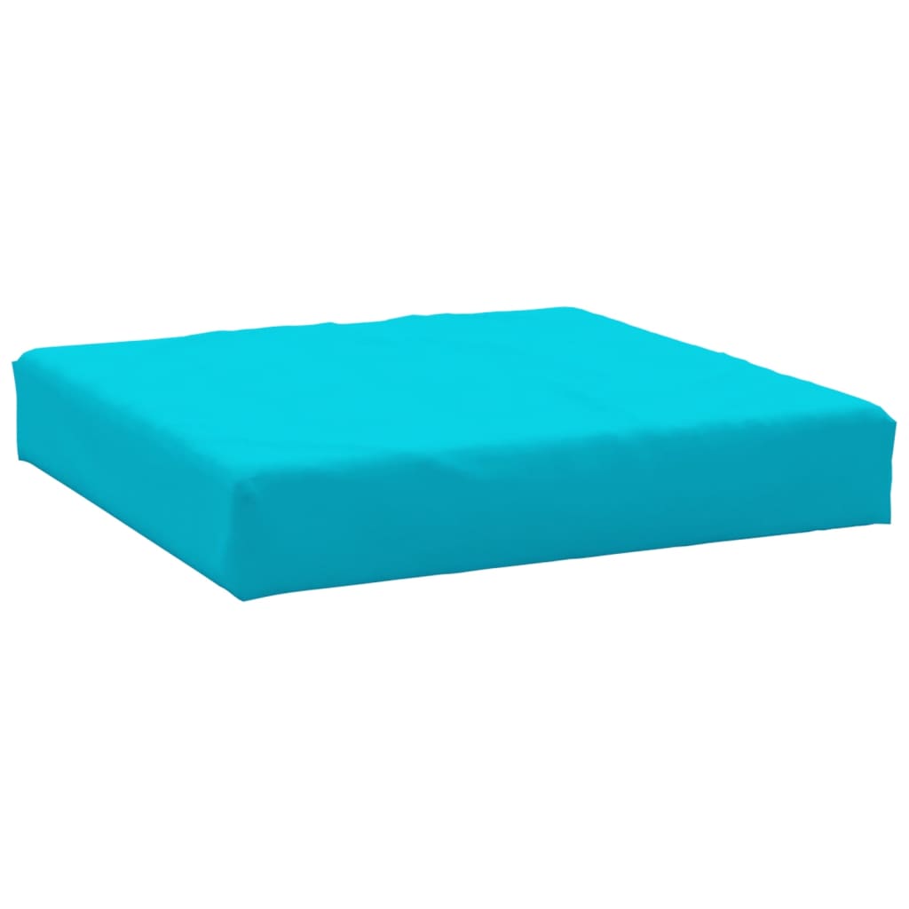vidaXL cojín para palets tela oxford turquesa 60x60x8 cm