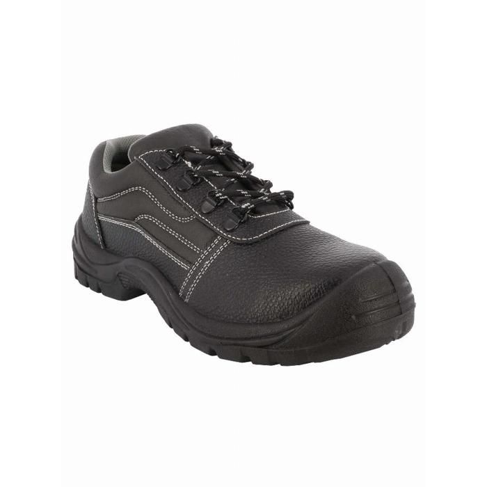 Sapato de segurança de couro singer - s1-p src - tamanho 44 - gr20044