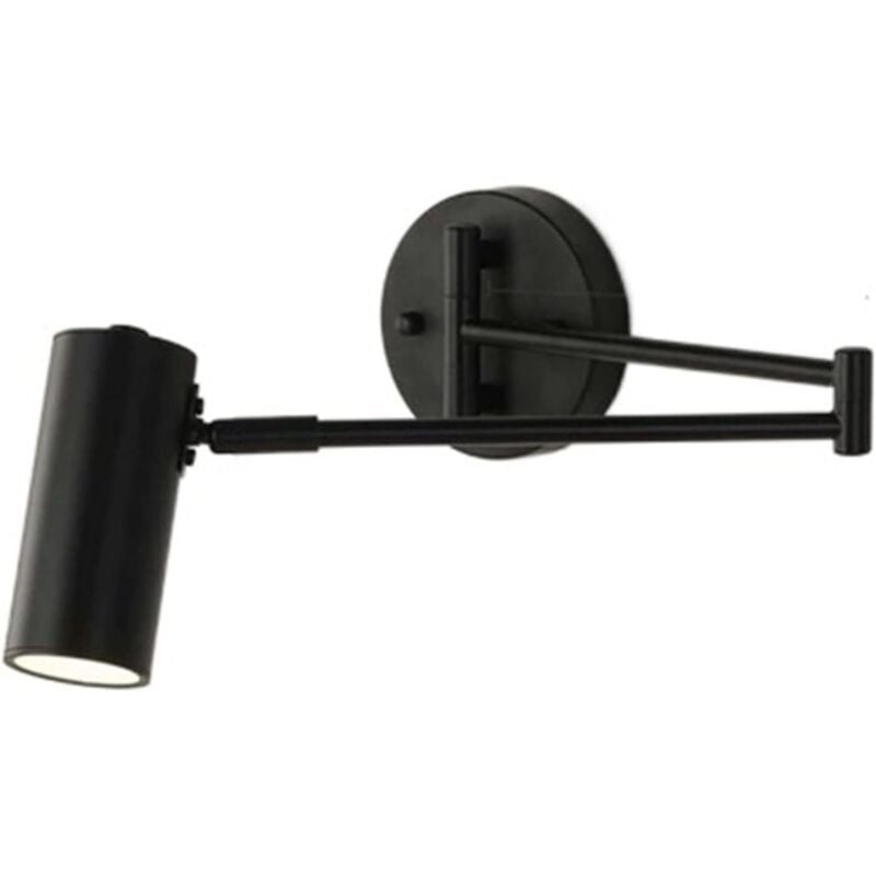 Luminária de parede 5 w preto