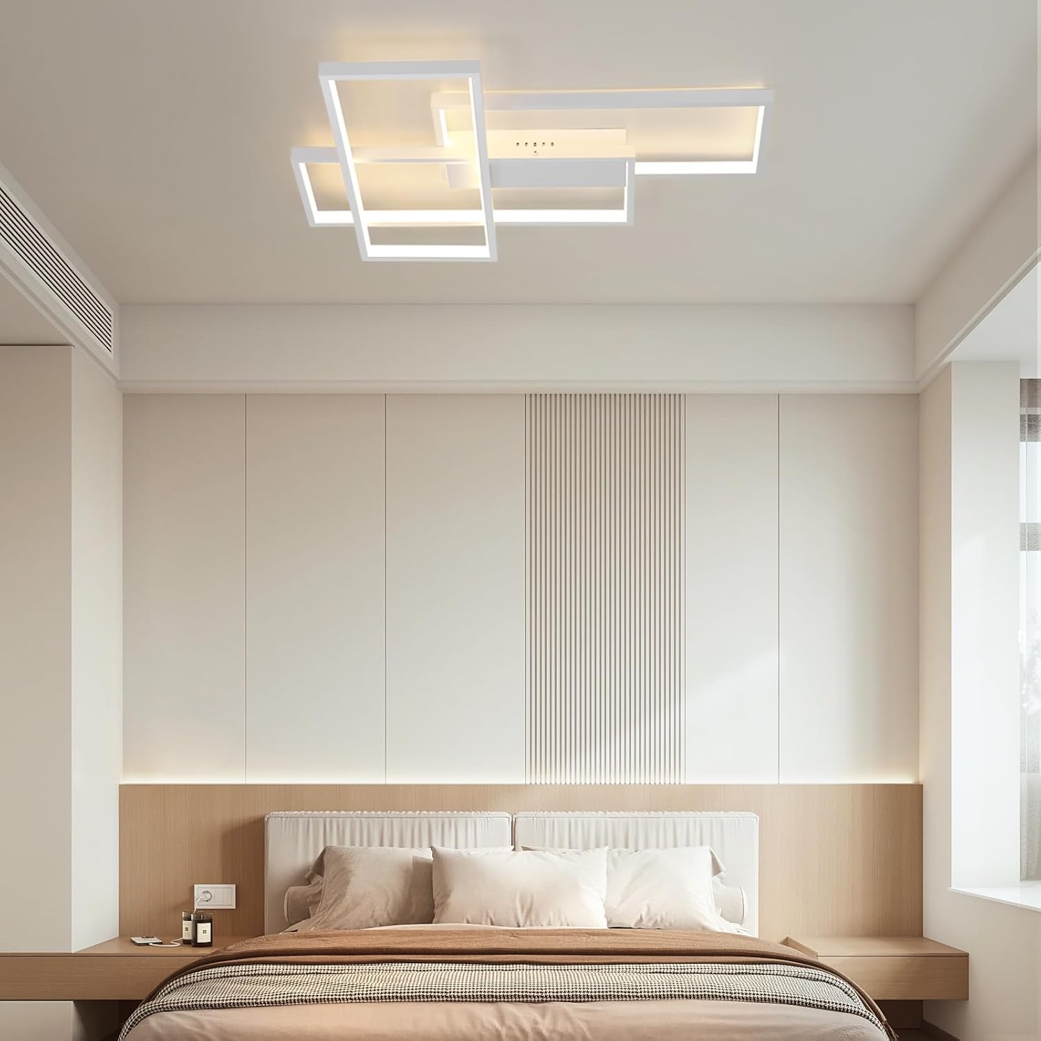 Nettlife moderno regulável LED luz de teto lâmpada de sala de estar luz de