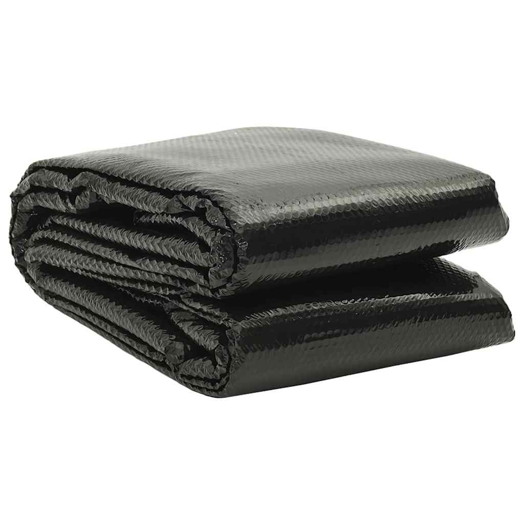 Cobertura retangular para piscina 1000x600 cm pe preto