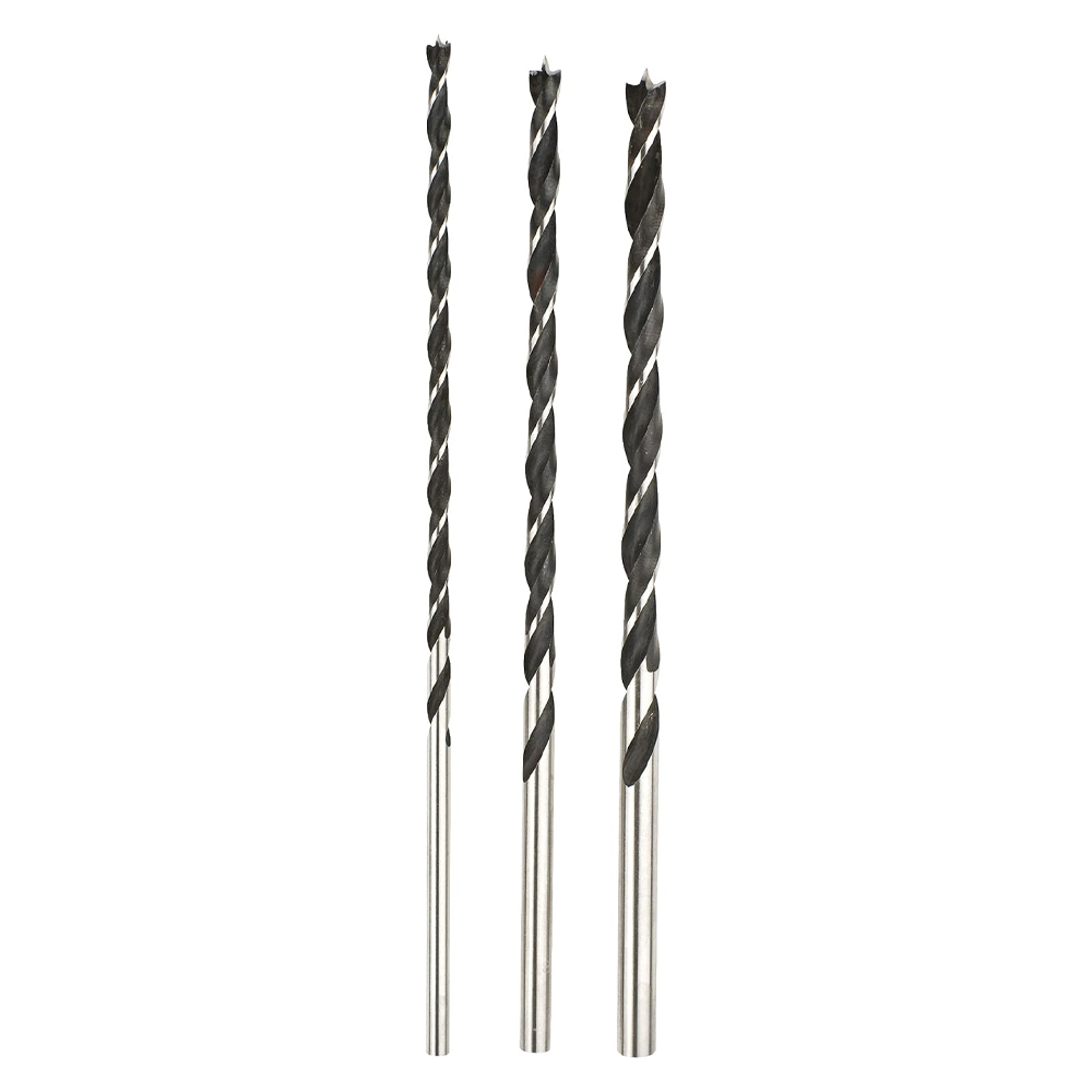 3 brocas madeira 6-10mm 250mm trabalho 155mm vigas